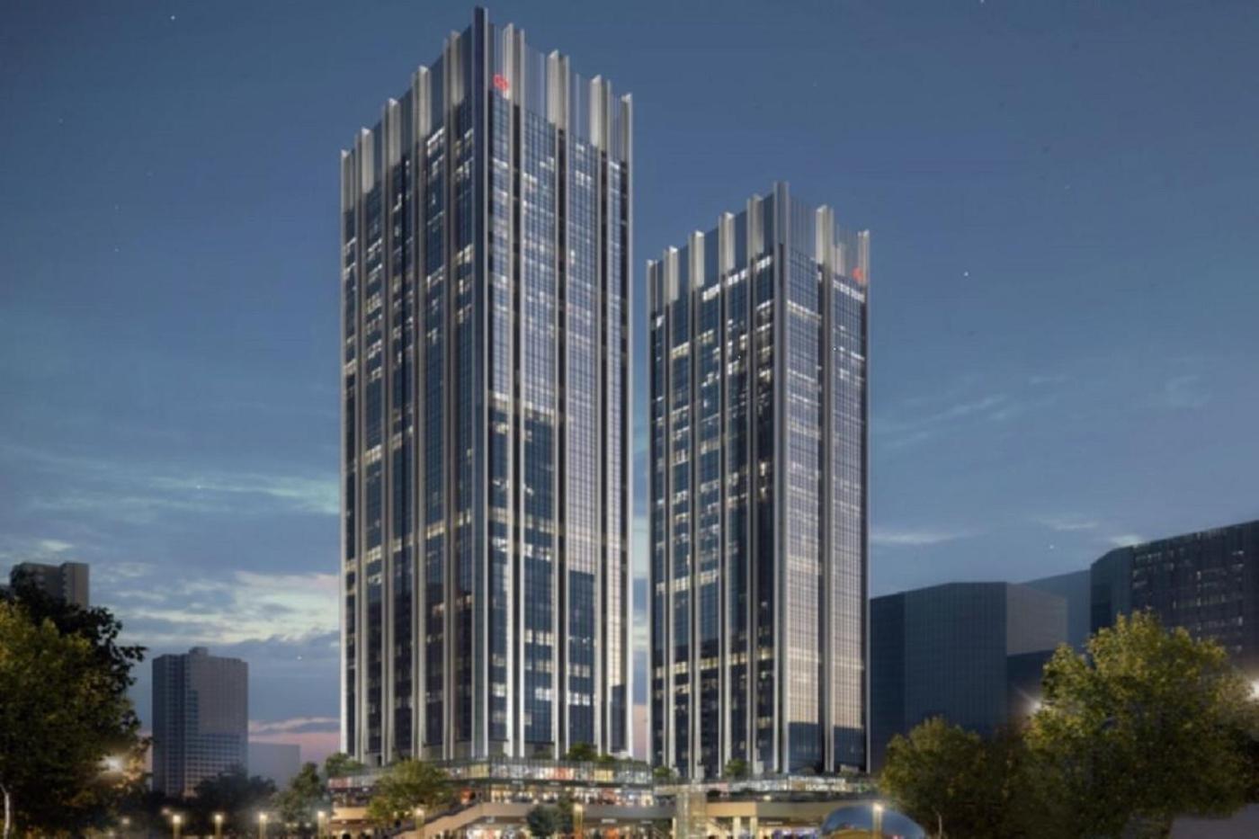 Boruisi Plaza Residence Apartment - Shenzhen Futian Convention & Exhibition Center Exterior foto