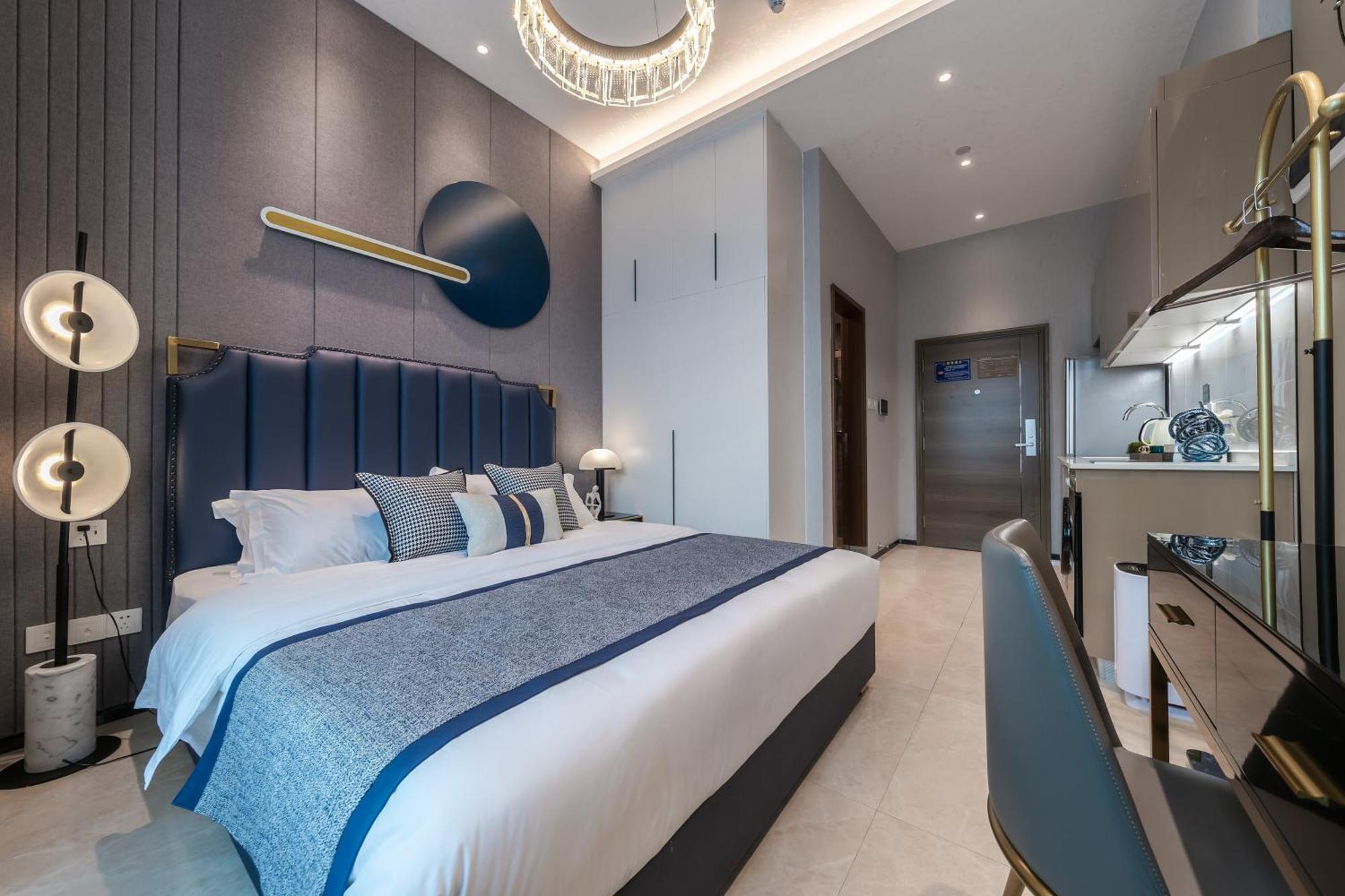 Boruisi Plaza Residence Apartment - Shenzhen Futian Convention & Exhibition Center Exterior foto